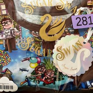 Sugar Swan Up Two Piece Set. Long Sleeve & Long Pants